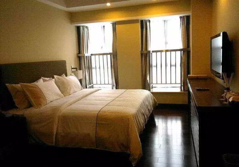 Fotos del hotel Guangzhou Zhanhong Weizhou Hotel Apartment:  14